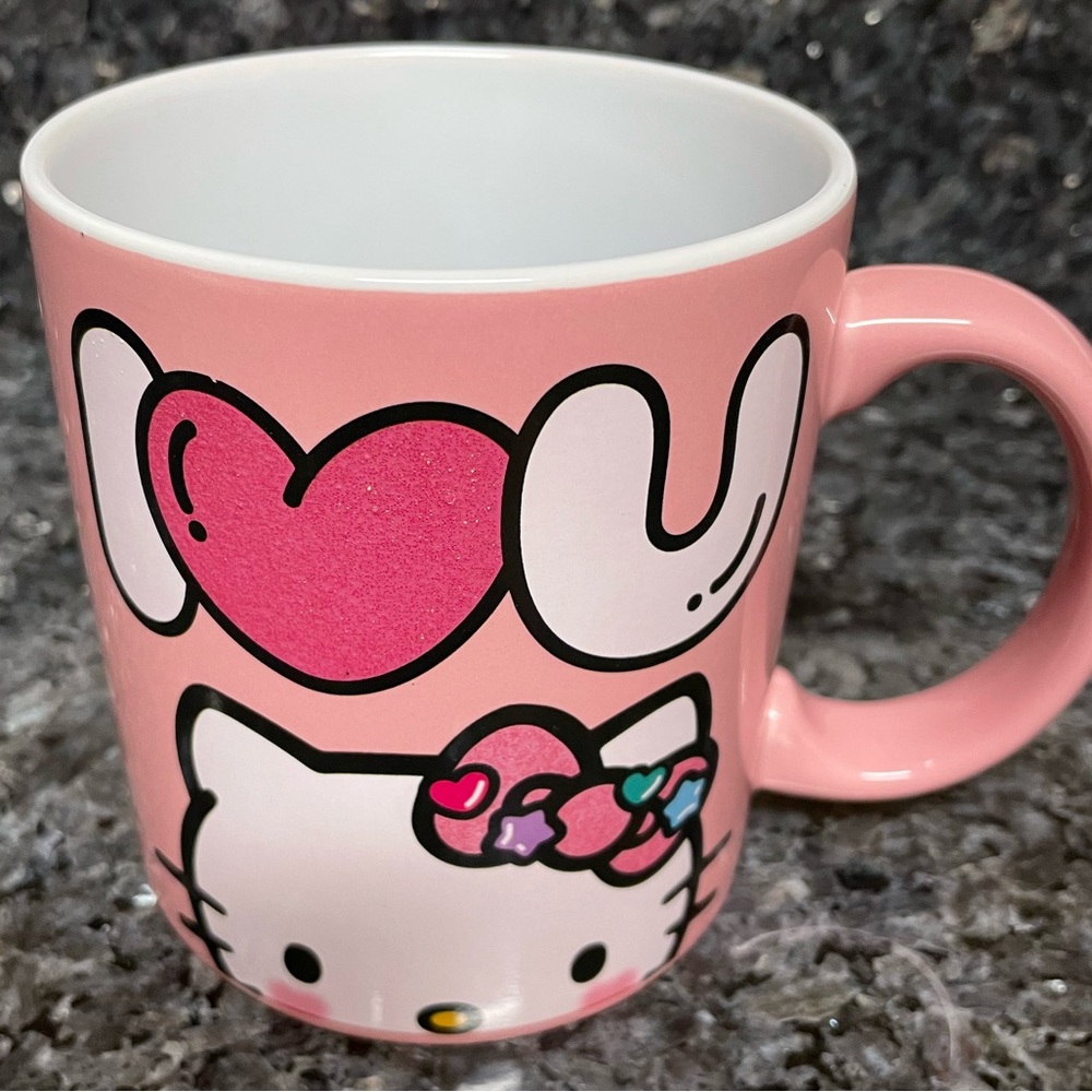 Hello Kitty Glitter Mug